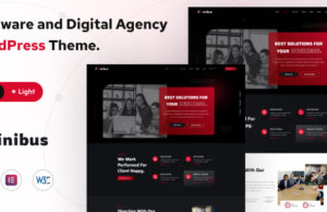 Finibus – WordPress-Template für Software und digitale Agenturen