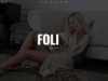Foliex - WordPress-Thema für ein einseitiges Portfolio