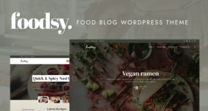 Foodsy – WordPress Food Blog-Thema