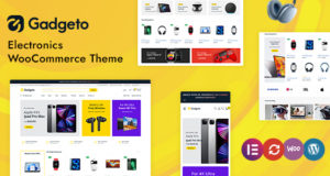 Gadgeto – Elektronikgeschäft Elementor WooCommerce Layout