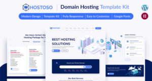 HOSTOSO – Template-Kit für Hosting- und Webhosting-Services