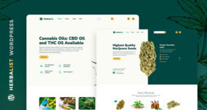 Herbalist – WordPress-Thema für den medizinischen Marihuana-Shop