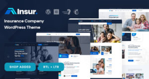 Insur – Versicherungsunternehmen WordPress Template