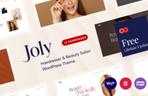 Joly – Friseur & Schönheitssalon WordPress Layout