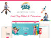 Kidscool - WordPress Template für Kinder, Kinderschule