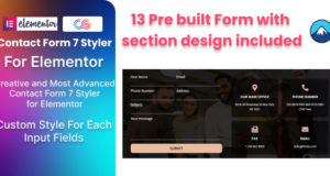 Kontaktformular 7 Styler Addon für Elementor