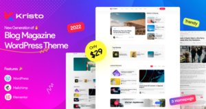Kristo – Modernes Magazin-WordPress-Thema