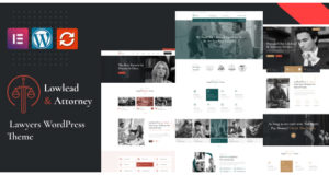 Lowlead – Rechtsanwalt & Rechtsanwälte WordPress Template