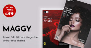 Maggy – WordPress-Layout im Magazinstil