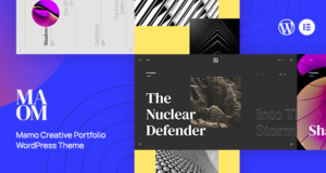 Mamo – Kreatives Portfolio / Mehrzweck-WordPress-Template
