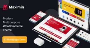 Maximin – Modernes Mehrzweck-WooCommerce-Template