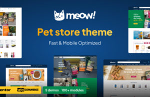 Miau! – Tierpflege & Tierhandlung Elementor WordPress WooCommerce Template