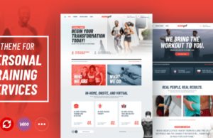 NanoFit – WP-Vorlage für Personal Training Services