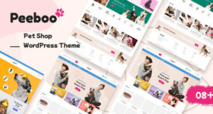 Peeboo – WooCommerce-WordPress-Thema für die Tierhandlung