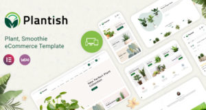 Plantish – Responsives WooCommerce-Thema für Gartenarbeit und Zimmerpflanzen