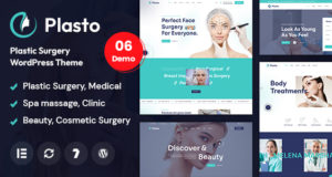 Plasto – Plastische Chirurgie & Medizin WordPress Vorlage