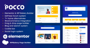 Pocco – bbPress Forum & Blog WordPress Template