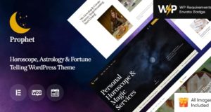 Prophet – WordPress-Layout für Horoskop, Astrologie und Wahrsagen
