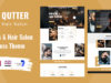 Qutter - Friseur- und Friseursalon WordPress Template