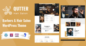 Qutter – Friseur- und Friseursalon WordPress Template