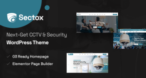Sectox – WordPress-Vorlage für Videoüberwachung und Sicherheit