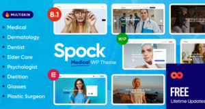 Spock – Medical Elementor Multi-Skin-WordPress-Layout