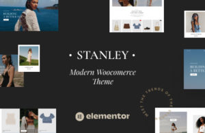 Stanley – Modernes Mode-WooCommerce-Thema