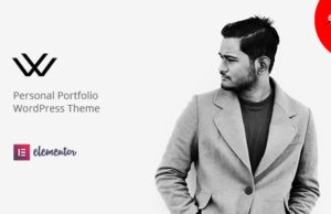Waxon – Persönliches Portfolio-WordPress-Template