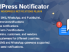 WordPress Notificator: SMS-, WhatsApp- und Pushbullet-Benachrichtigungen