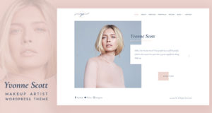 Yvonne – Make-up-Künstlerin WordPress-Thema