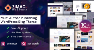 Zimac – Multi-Autoren-Publishing-WordPress-Thema