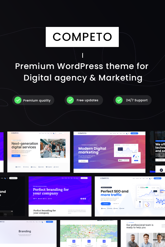 Competo - WordPress-Theme für Marketing- und Digitalagenturen - 4