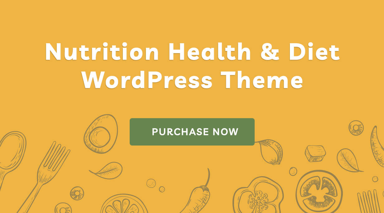 Ernährung Gesundheit und Ernährung WordPress Theme
