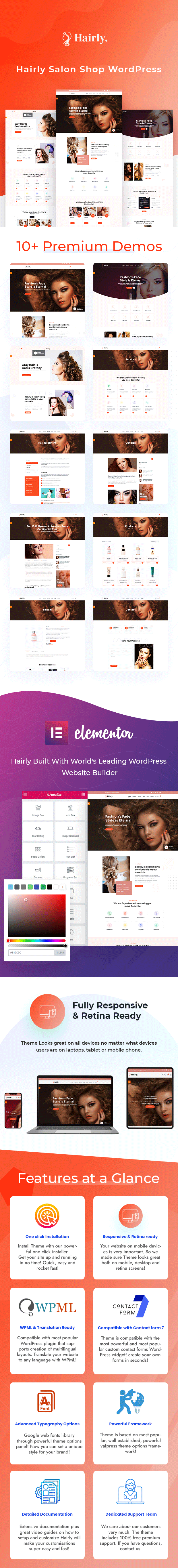 Haarig - Salon Shop WordPress Theme - 2