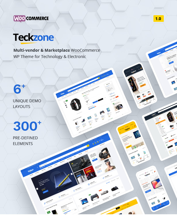 Teckzone - Mehrzweck-WooCommerce-Thema - 1