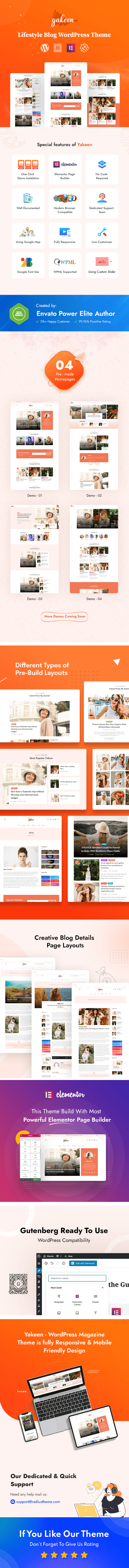 Lifestyle-Blog WordPress-Theme