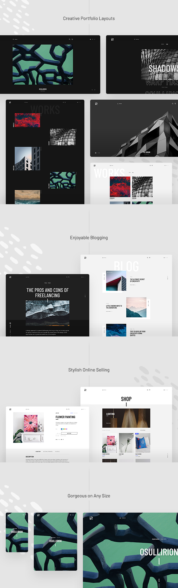 Rouben - Kreatives Portfolio / WordPress-Theme für Fotografie - 11