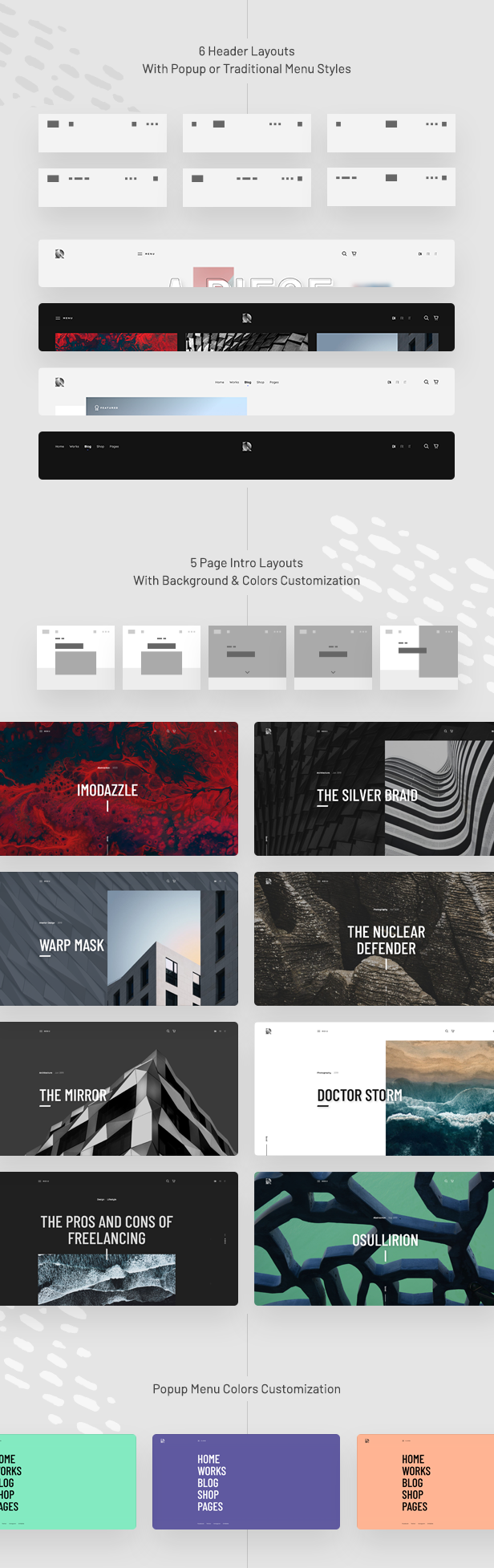 Rouben - Kreatives Portfolio / Fotografie WordPress Theme - 7