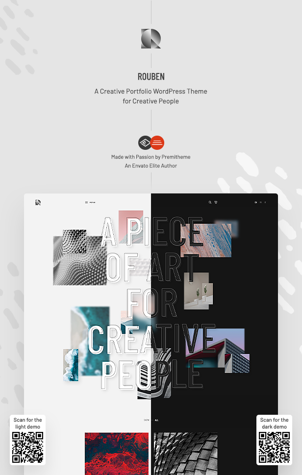 Rouben - Kreatives Portfolio / WordPress-Theme für Fotografie - 5
