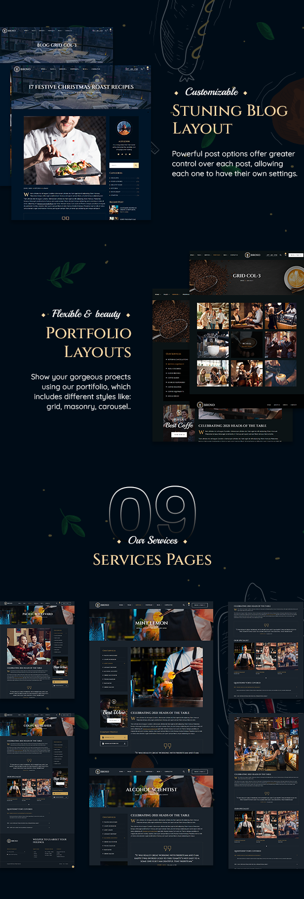 Broso WordPress-Theme