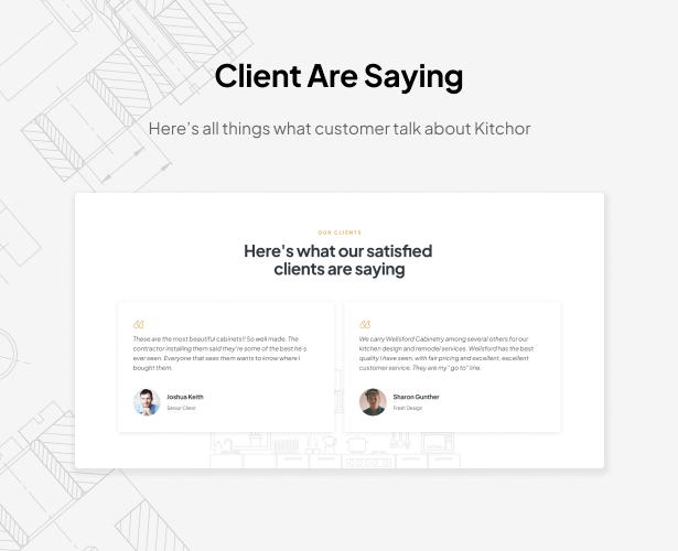 Kitchor Interior Design WordPress-Thema