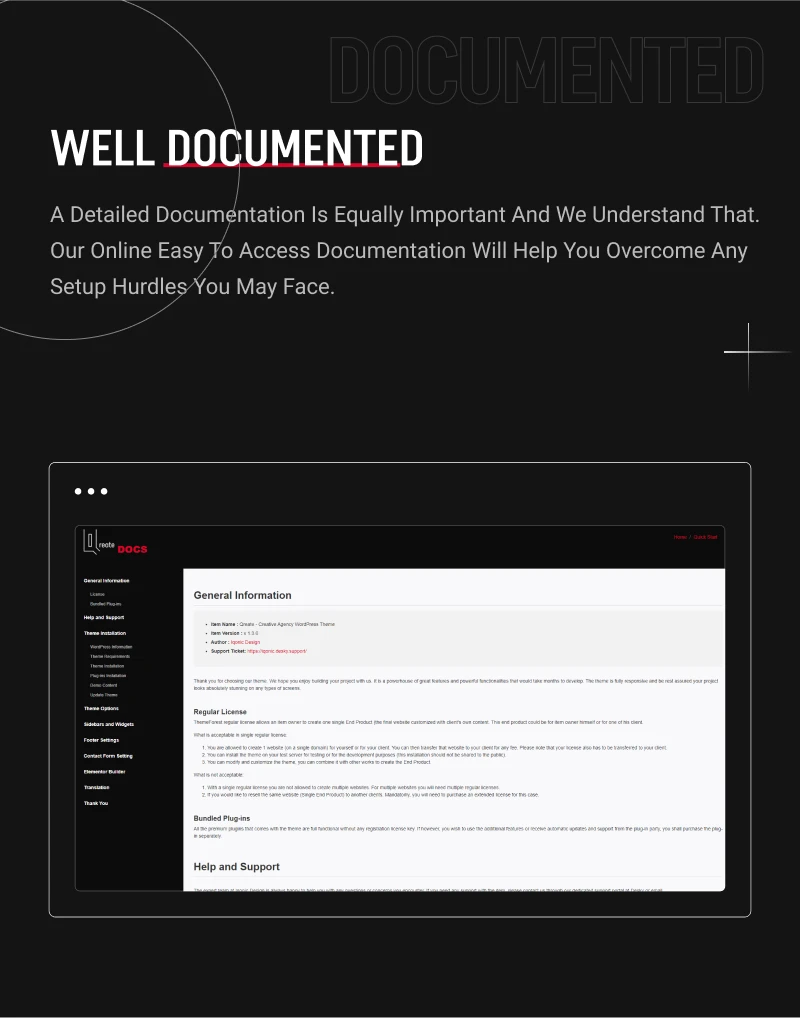 Qerstellen |  WordPress-Theme für Kreativagenturen