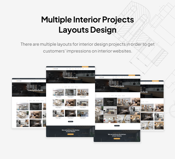 Kitchor Interior Design WordPress-Theme