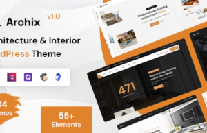 Archix – WordPress-Layout für Architektur und Innenarchitektur