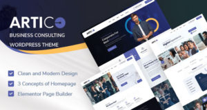 Artico – WordPress-Thema für Unternehmensberatung