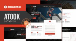 Atook – Dachdecker-Elementor-Vorlagen-Kit