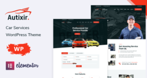 Autixir – Autoreparaturservice & Automechaniker WordPress Template