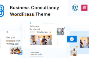 BizWiz – WordPress-Thema für Unternehmensberatung