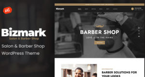 Bizmark – WordPress-Template für Salons und Friseure