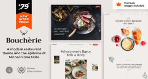 Boucherie – Steakhouse Restaurant und Café WordPress Layout